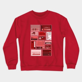 Drum Machine Ensemble Crewneck Sweatshirt